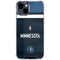 NBA Minnesota Timberwolves Jersey iPhone 14 Clear Case